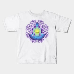 Yoga #18 Kids T-Shirt